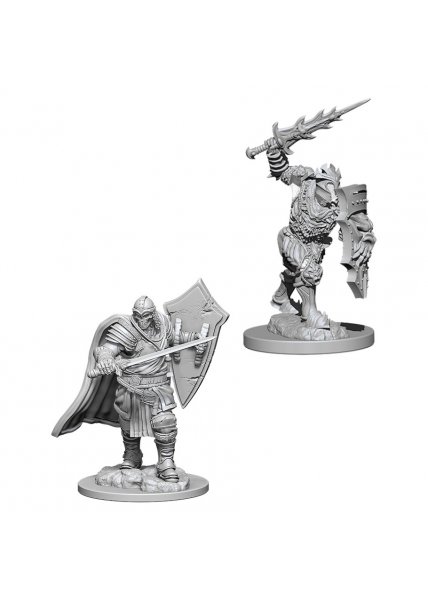 D&D Nolzur's Marvelous Unpainted Miniatures: Death Knight & Helmed Horror